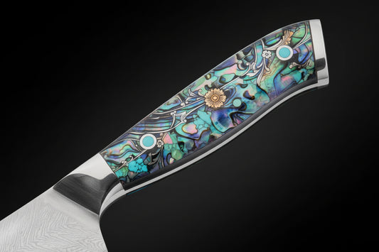 Couteau Japonais de Chef Nagasaki | Couteau de Cuisine Japonais Polyvalent | Kensei Kaizen™