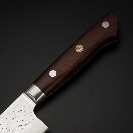 Couteau Japonais Kiritsuke Shimoza | Couteau de Cuisine Japonais Haut de Gamme | Kensei Kaizen