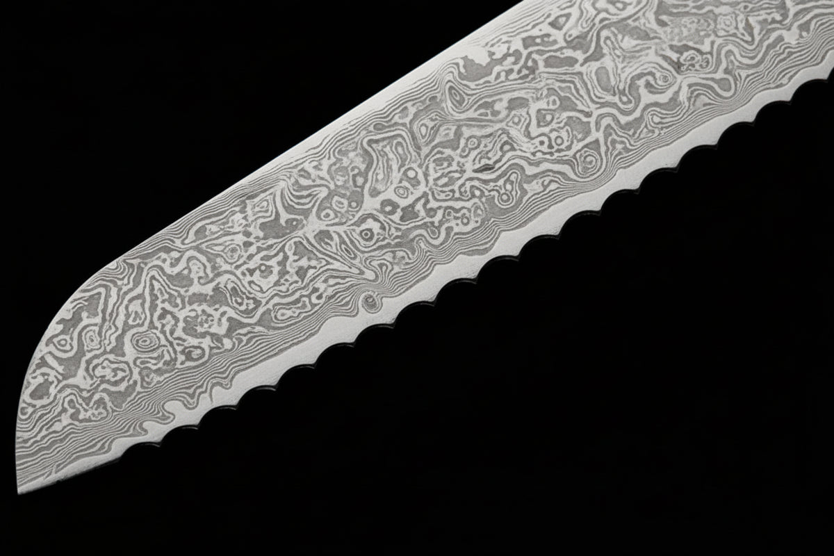 Couteau Japonais à Pain Akashi | Couteau de Cuisine Japonais Précision | Kensei Kaizen™