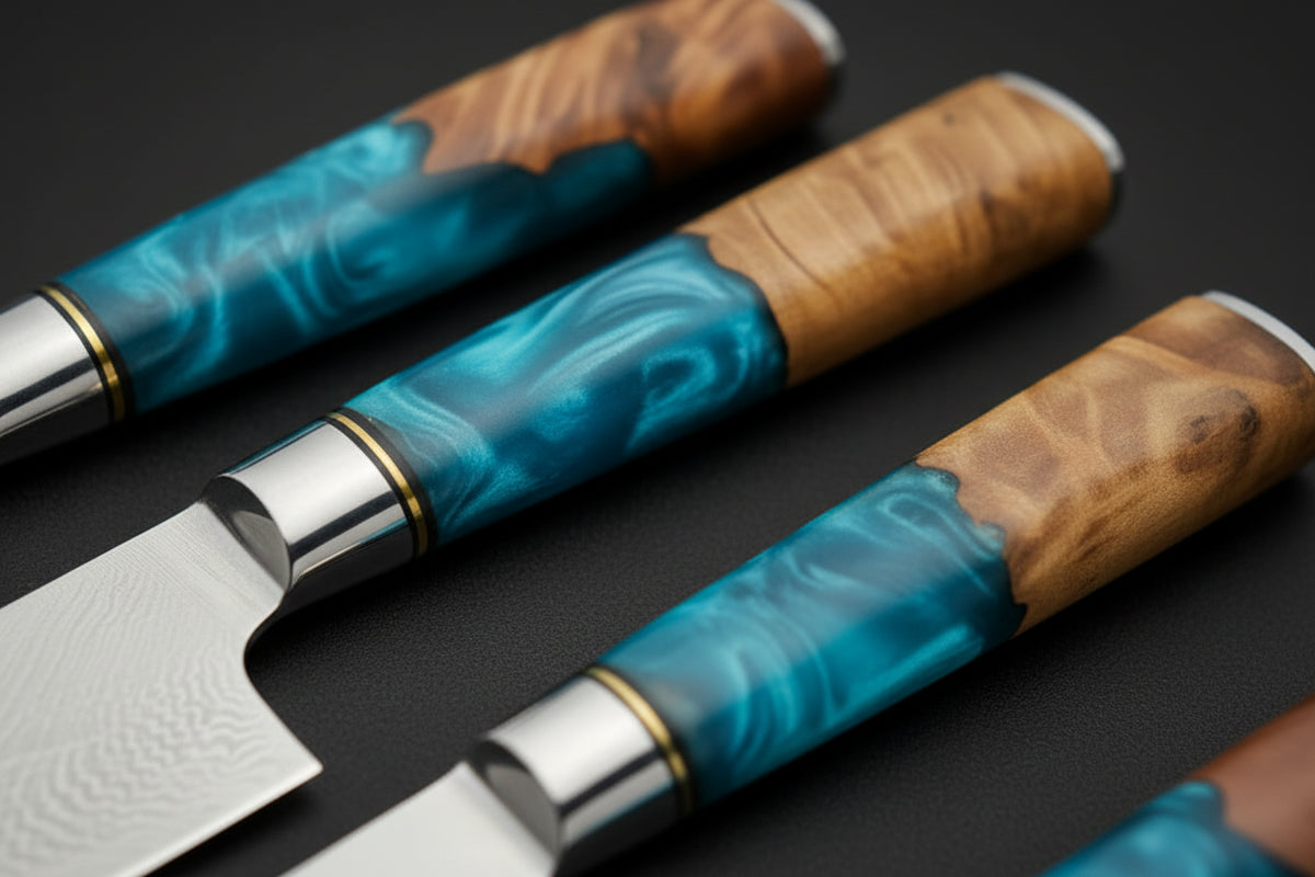 Niigata 6-teiliges japanisches Messerset | Hochwertige japanische Küchenmesser | Kensei Kaizen
