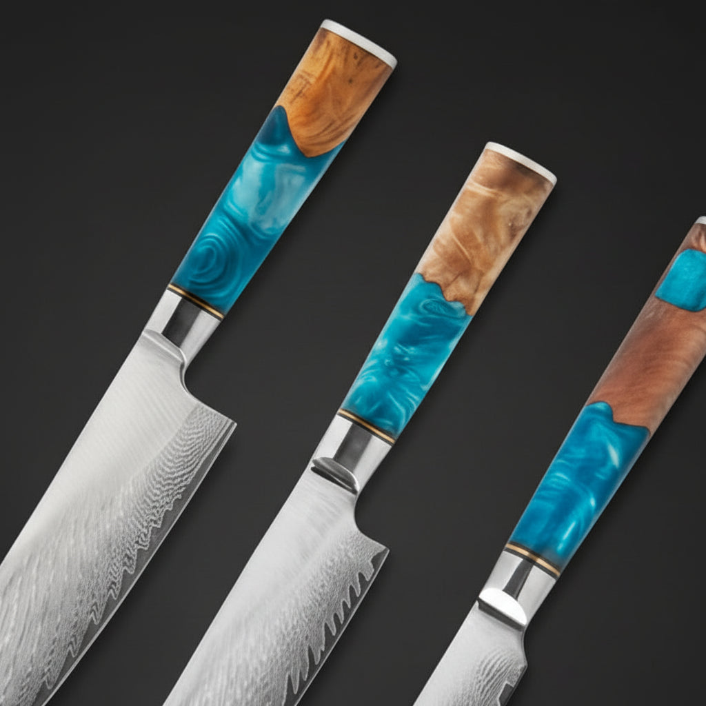 Set mit 3 japanischen Messern – Niigata-Kollektion