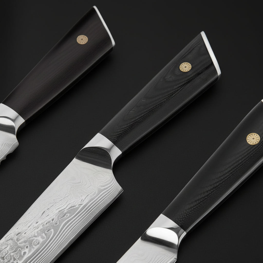 Yoko 3-teiliges japanisches Messerset | Hochwertige japanische Küchenmesser | Kensei Kaizen™