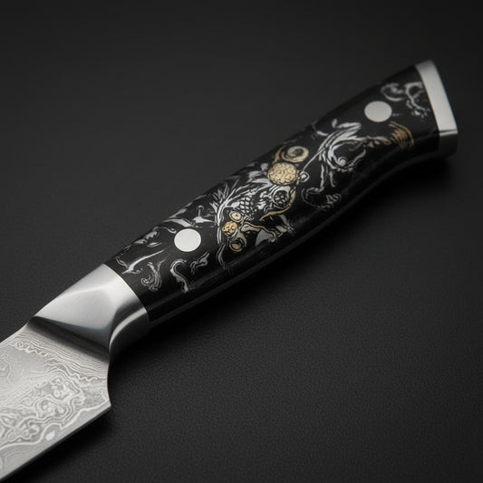 Lot de 4 Couteaux à Steak Nagoya | Couteaux Japonais de Table Premium | Kensei Kaizen