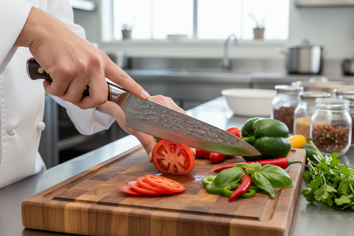 Couteau Gyuto de Chef Japonais | Lame Premium | Kensei Kaizen™