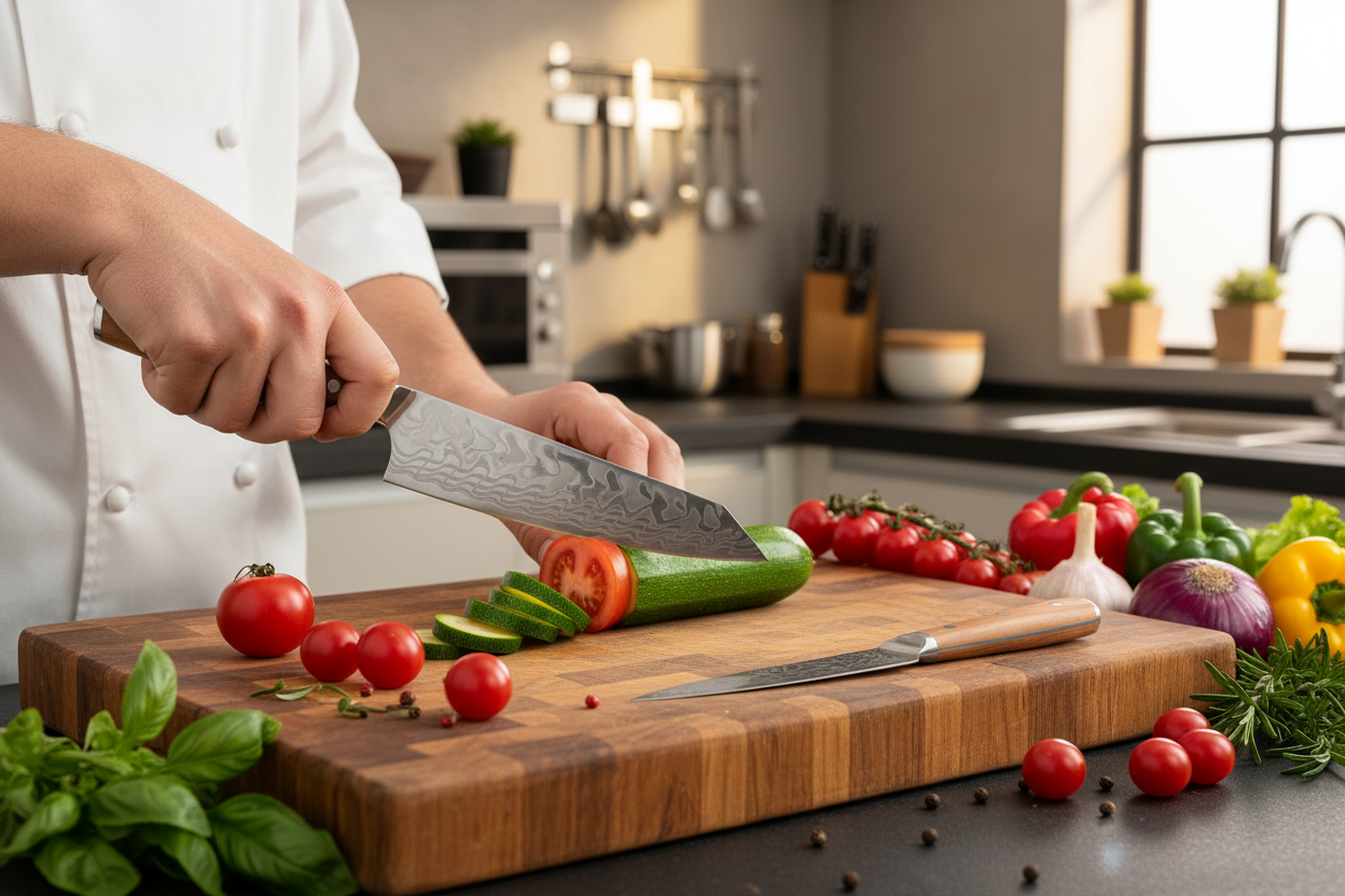 Set de 2 Couteaux Japonais Miyazaki | Couteaux de Cuisine Japonais Premium | Kensei Kaizen™