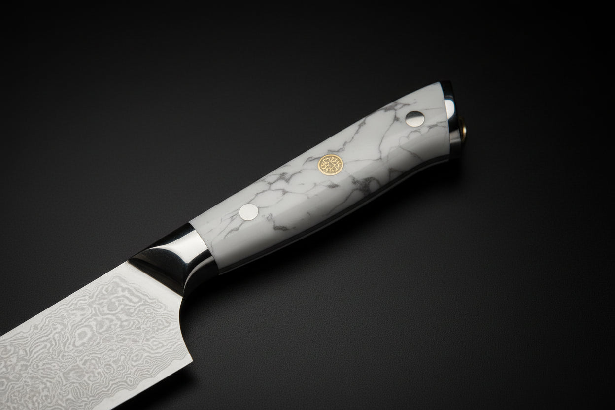 Couteau Japonais de Chef Akashi | Couteau de Cuisine Japonais Haut de Gamme | Kensei Kaizen™