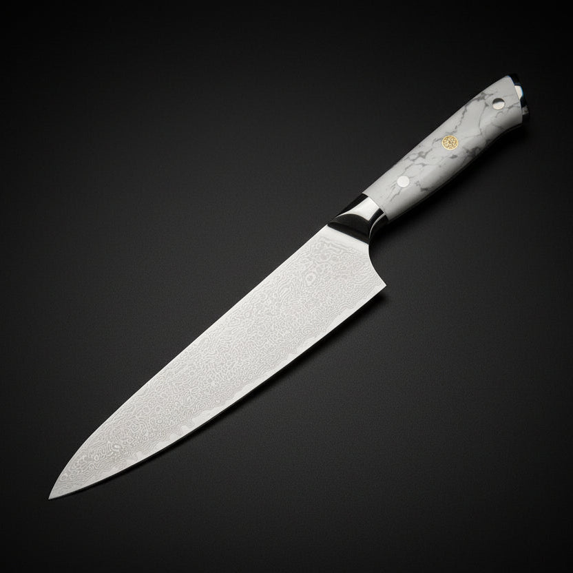Couteau Japonais de Chef Akashi | Couteau de Cuisine Japonais Haut de Gamme | Kensei Kaizen™