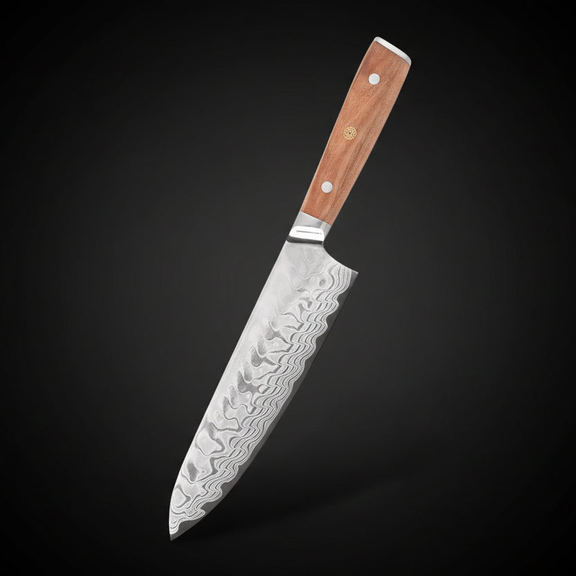 Couteau Japonais de Chef Miyazaki | Couteau de Cuisine Japonais Polyvalent | Kensei Kaizen™