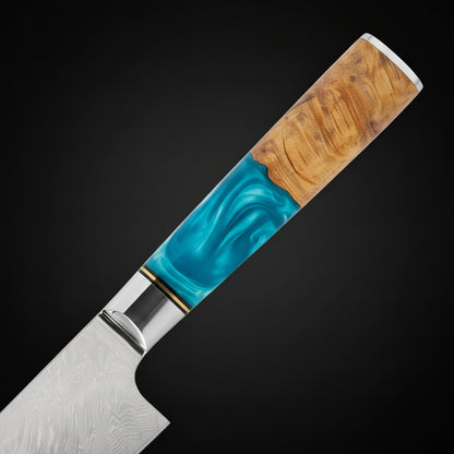 Couteau Japonais de Chef Niigata | Couteau de Cuisine Japonais Polyvalent | Kensei Kaizen™
