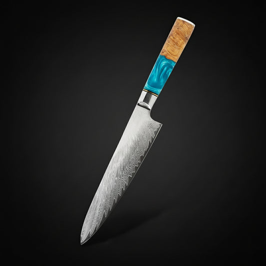 Couteau Japonais de Chef Niigata | Couteau de Cuisine Japonais Polyvalent | Kensei Kaizen™