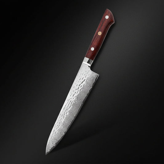 Couteau Japonais de Chef Shimoza | Couteau de Cuisine Japonais Haut de Gamme | Kensei Kaizen