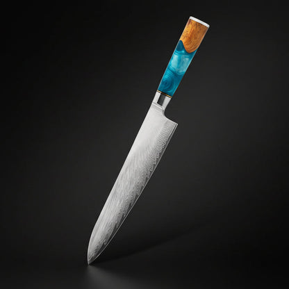 Couteau de Chef Japonais 25 cm Niigata | Couteau de Cuisine Japonais Professionnel | Kensei Kaizen™