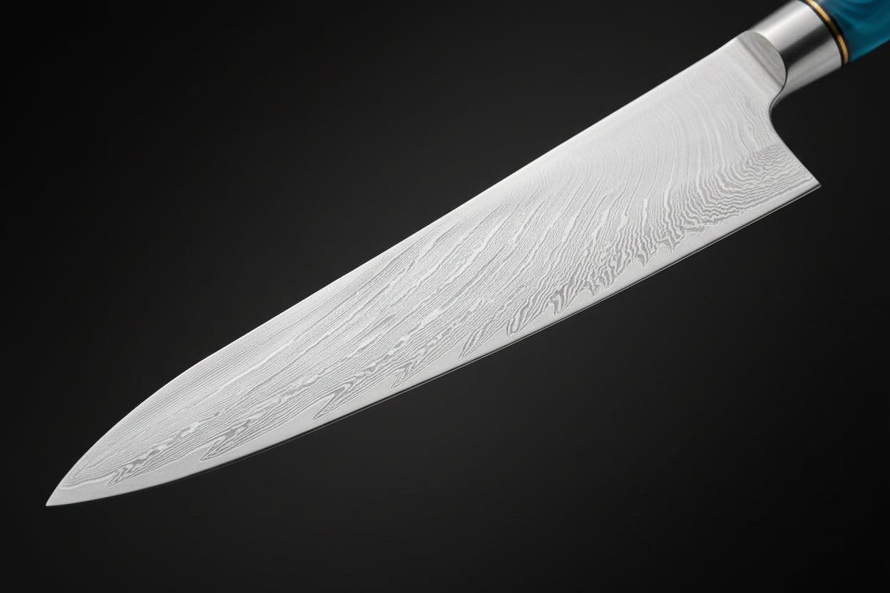 Couteau de Chef Japonais 25 cm Niigata | Couteau de Cuisine Japonais Professionnel | Kensei Kaizen™