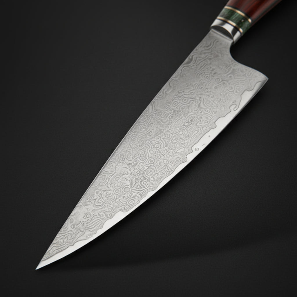 Couteau Japonais de Chef Sakaï | Couteau de Cuisine Japonais Haut de Gamme | Kensei Kaizen™