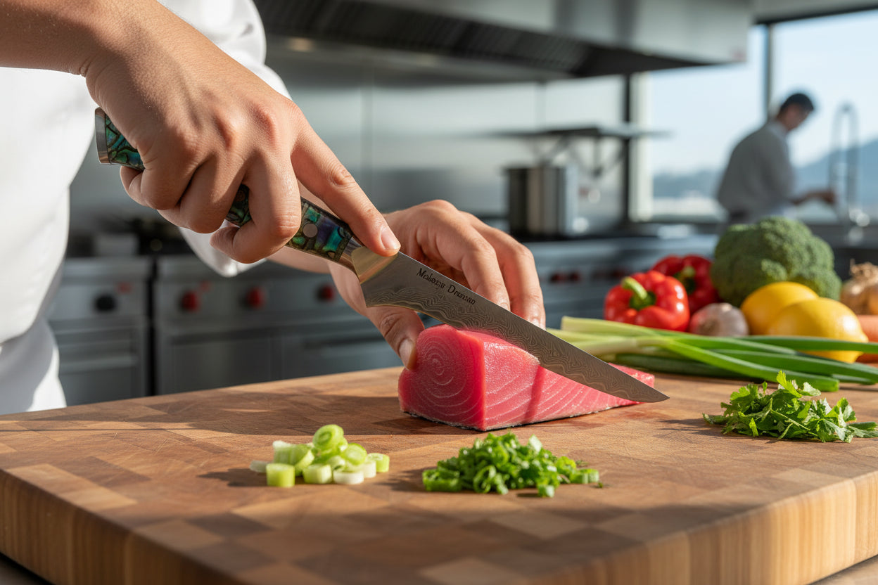 Couteau Japonais à Désosser Nagasaki | Couteau de Cuisine Japonais Précision | Kensei Kaizen™