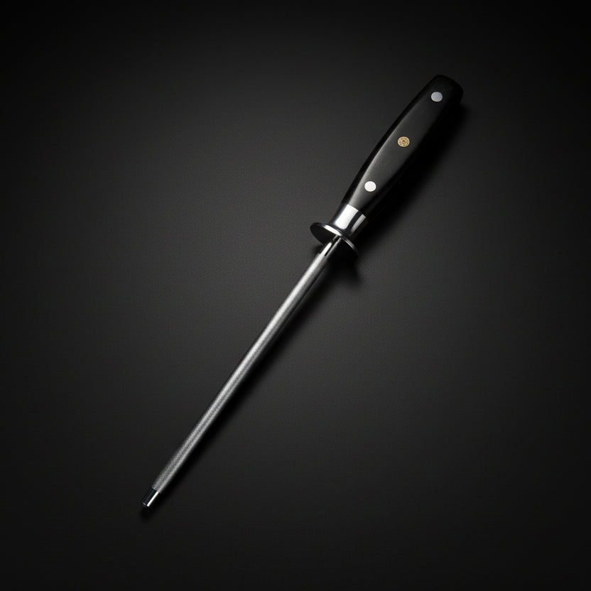 Fusil à Aiguiser Akita | Affuteur Couteau Japonais Professionnel | Kensei Kaizen™