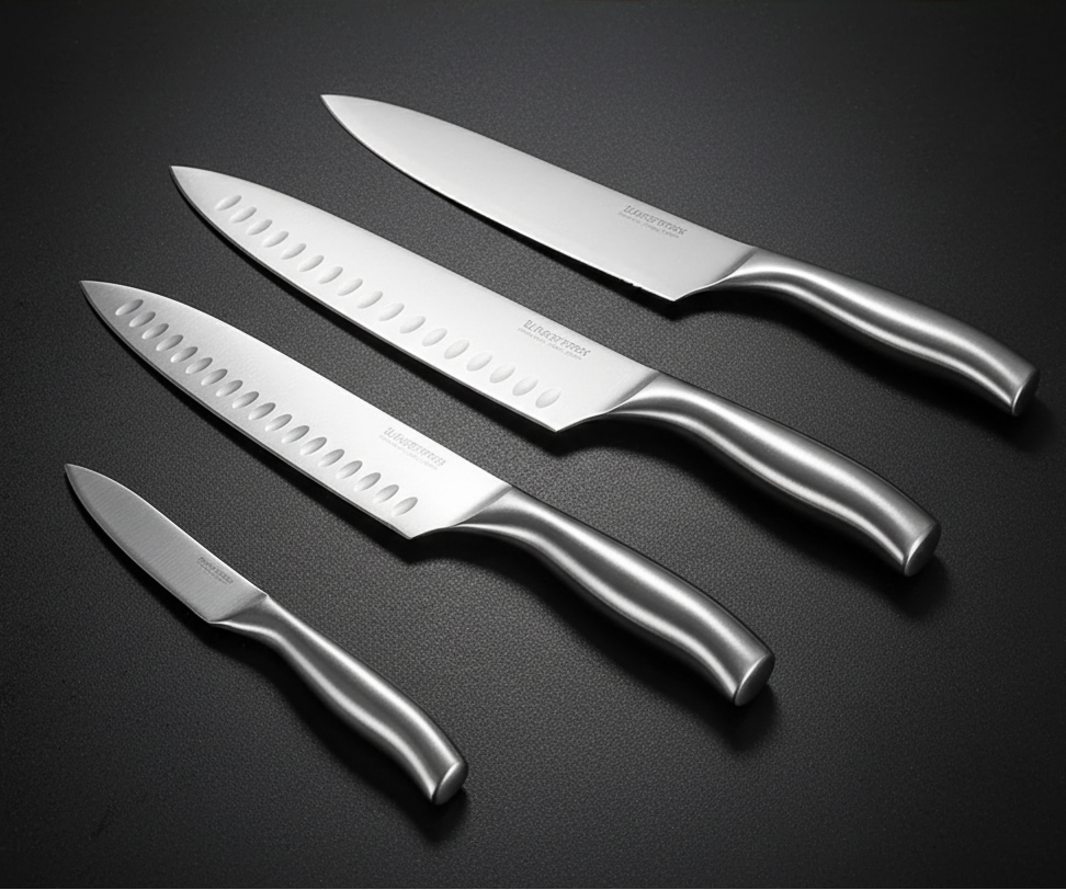 Kensei Kaizen – Kensei Block Set Ensemble de 15 couteaux + Bloc auto-affûtant