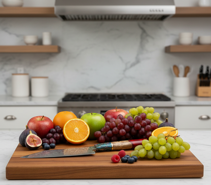 Couteau de chef japonais Damas – Manche résine et bois – Kensei Kaizen