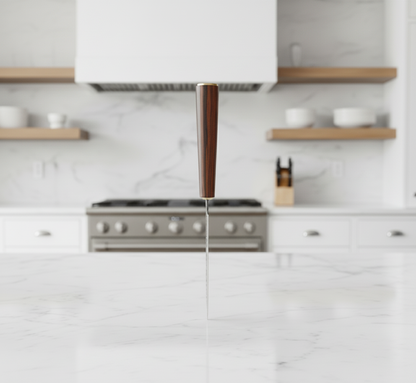 Couteau Santoku Japonais – Kensei Kaizen Acier VG10 • Lame martelée