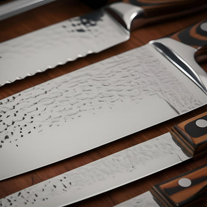 Kensei Kaizen – Kensei Block Set Ensemble de 15 couteaux + Bloc auto-affûtant