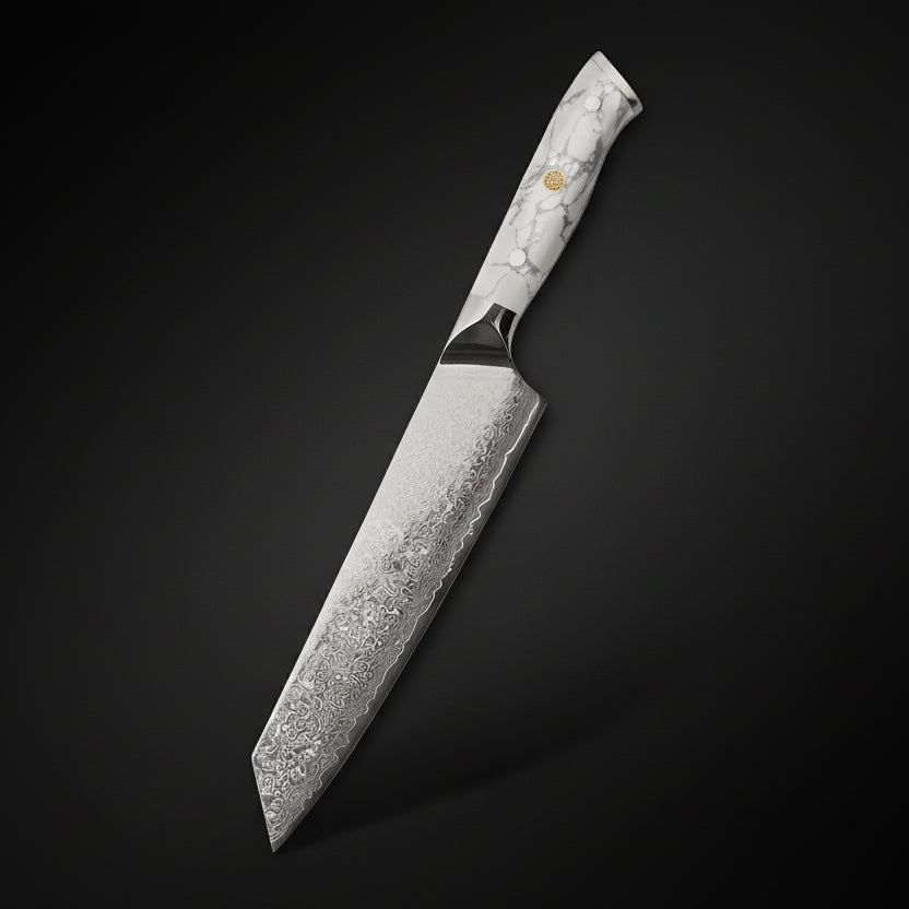 Couteau Japonais Kiritsuke Akashi | Couteau de Cuisine Japonais Haut de Gamme | Kensei Kaizen™