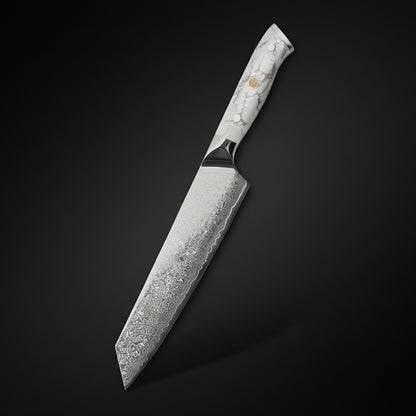 Couteau Japonais Kiritsuke Akashi | Couteau de Cuisine Japonais Haut de Gamme | Kensei Kaizen™