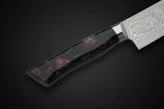 Couteau en Acier Kiritsuke Akita Japonais – Lame Précision ,couteau de cuisine Profesionnel