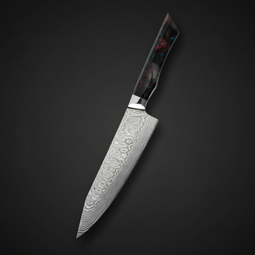 Couteau Japonais Kiritsuke Akita | Couteau de Cuisine Japonais Haut de Gamme | Kensei Kaizen™