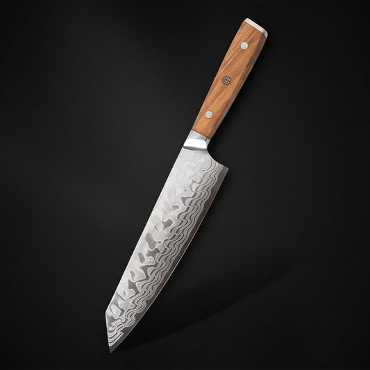 Couteau Japonais Kiritsuke Miyazaki | Couteau de Cuisine Japonais Précision | Kensei Kaizen™