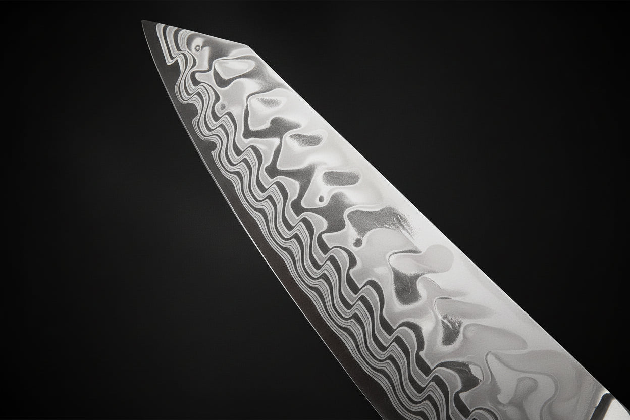 Couteau Japonais Kiritsuke Miyazaki | Couteau de Cuisine Japonais Précision | Kensei Kaizen™