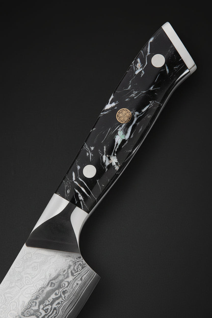 Couteau Japonais Kiritsuke Nagoya | Couteau de Cuisine Japonais Polyvalent | Kensei Kaizen™