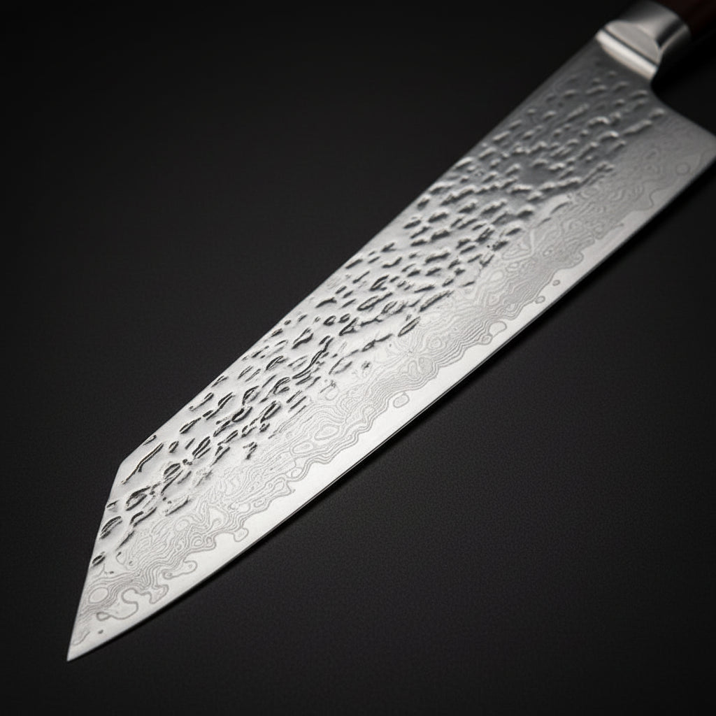 Couteau Japonais Kiritsuke Shimoza | Couteau de Cuisine Japonais Haut de Gamme | Kensei Kaizen