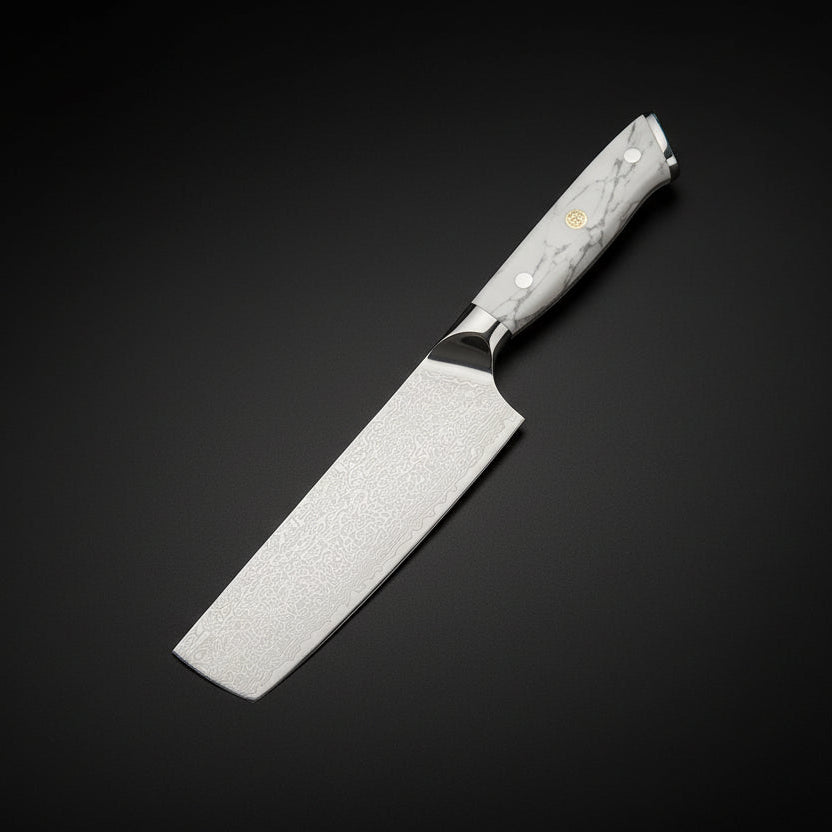 Couteau Japonais Nakiri Akashi | Couteau de Cuisine Japonais Légumes | Kensei Kaizen™