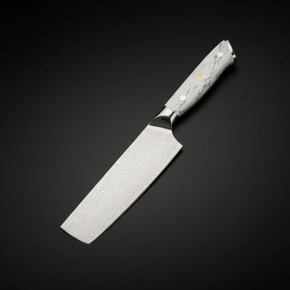 Couteau Japonais Nakiri Akashi | Couteau de Cuisine Japonais Légumes | Kensei Kaizen