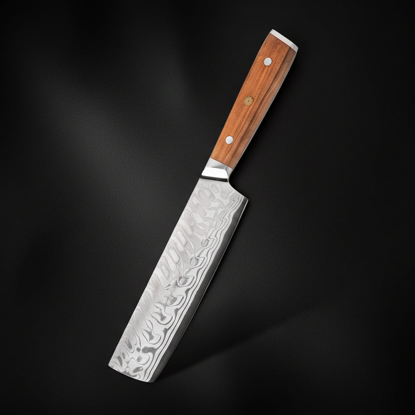 Couteau Japonais Nakiri Miyazaki | Couteau de Cuisine Japonais Légumes | Kensei Kaizen