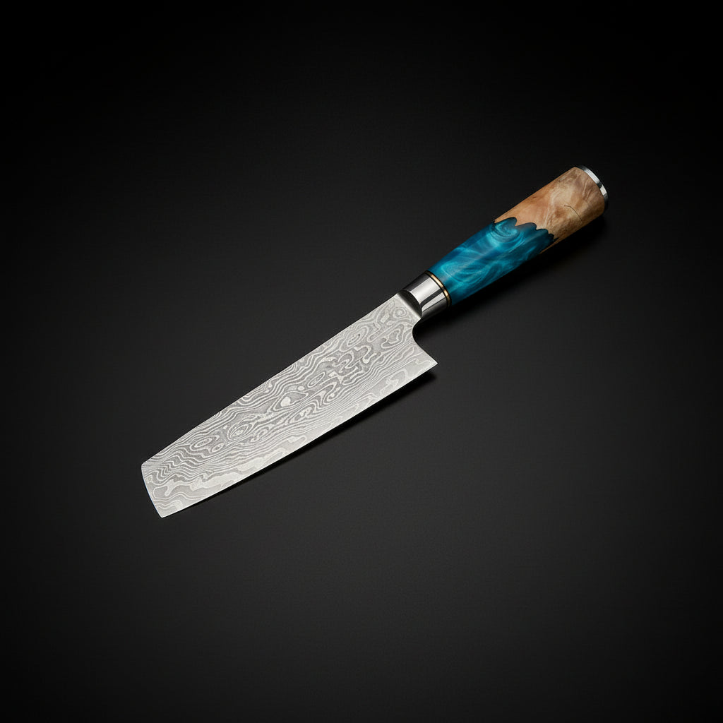 Couteau Japonais Nakiri Niigata | Couteau de Cuisine Japonais Légumes | Kensei Kaizen™
