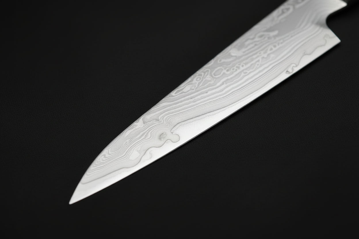 Couteau Japonais d’Office Matsu | Couteau de Cuisine Japonais Damas 67 Couches | Ultra-Précis