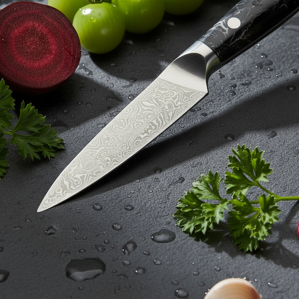 Couteau Japonais d’Office Nagoya | Couteau de Cuisine Japonais Précis | Kensei Kaizen™