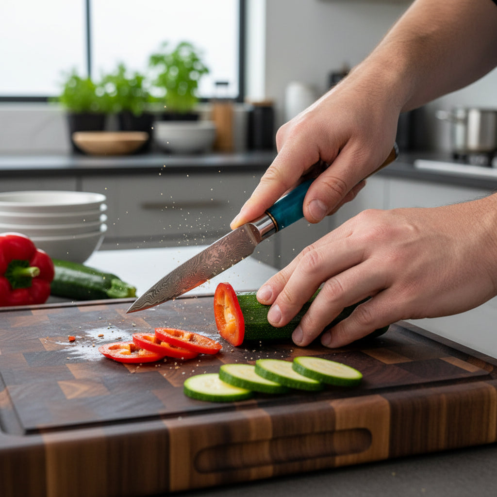 Couteau Japonais d’Office Niigata | Couteau de Cuisine Japonais Précis | Kensei Kaizen™