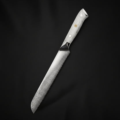Couteau Japonais à Pain Akashi | Couteau de Cuisine Japonais Précision | Kensei Kaizen