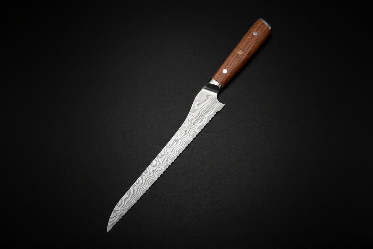 Miyazaki Brotmesser | Japanisches Präzisions-Küchenmesser | Kensei Kaizen™