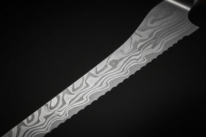 Couteau à Pain Miyazaki | Couteau de Cuisine Japonais Précision | Kensei Kaizen™