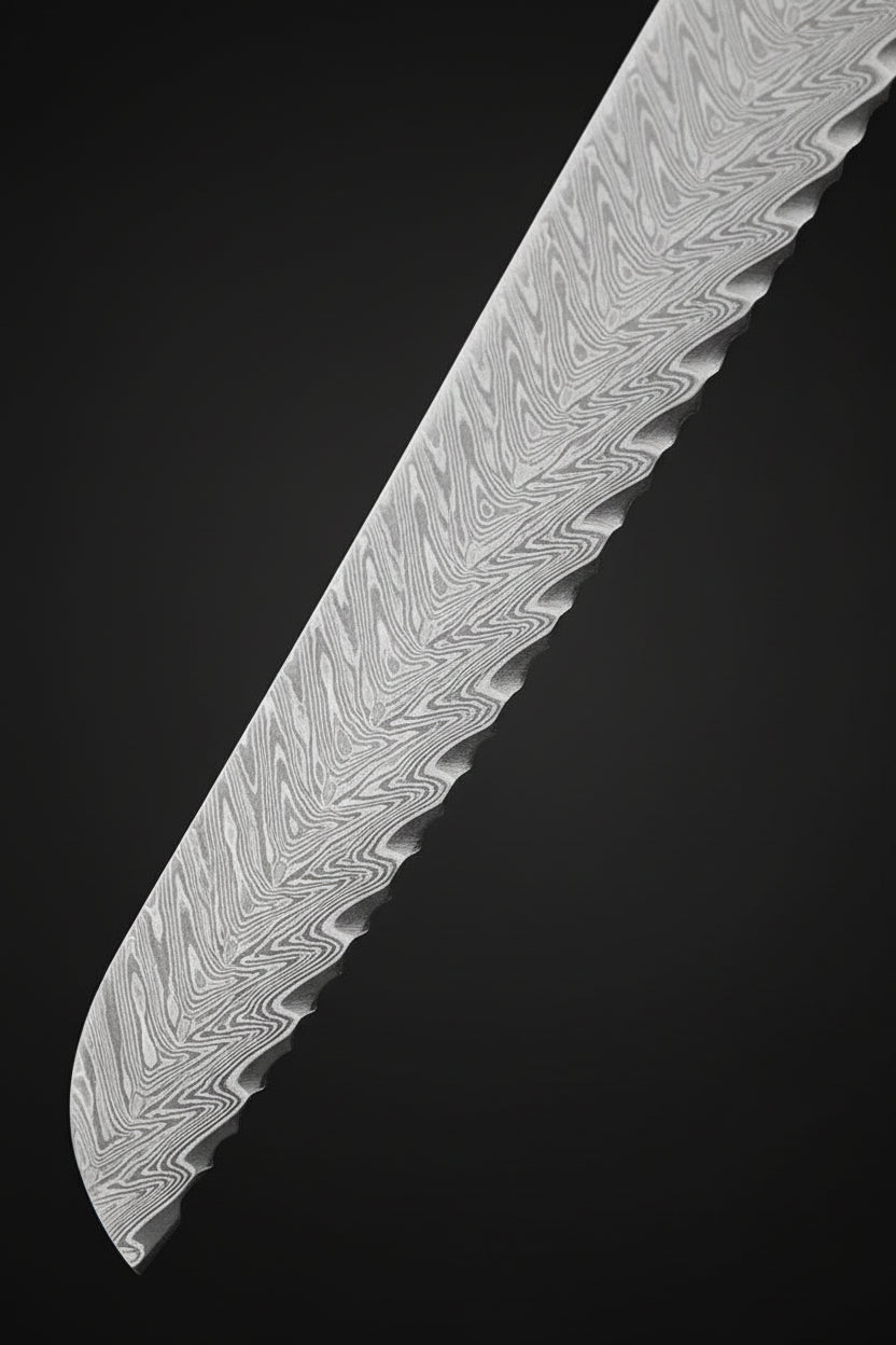 Couteau à Pain Nagasaki | Couteau de Cuisine Japonais Précision | Kensei Kaizen™