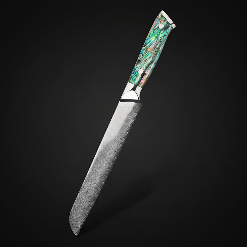 Couteau à Pain Nagasaki | Couteau de Cuisine Japonais Précision | Kensei Kaizen™