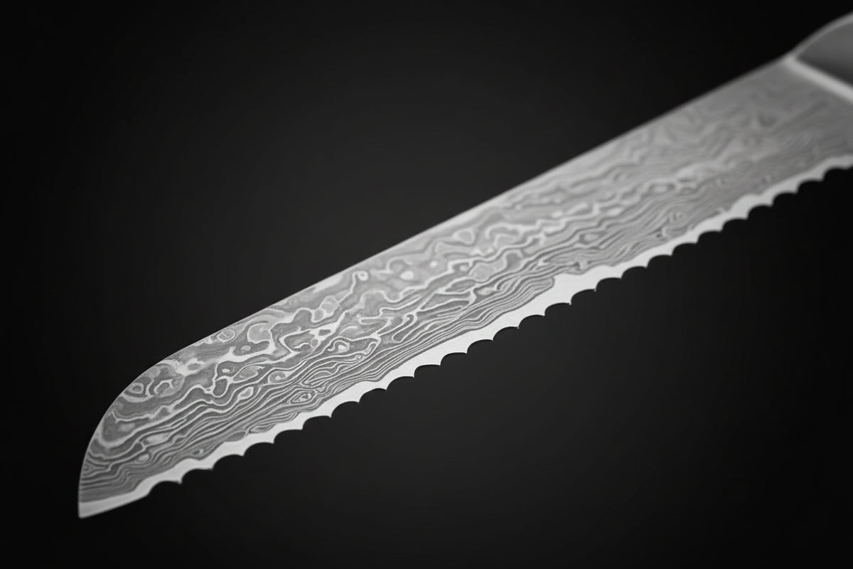 Couteau Japonais à Pain Nagoya | Couteau de Cuisine Japonais Précision | Kensei Kaizen™