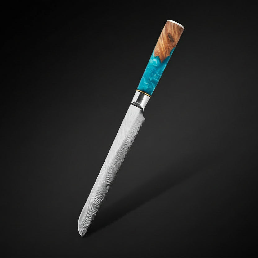 Couteau à Pain Niigata | Couteau de Cuisine Japonais Précision | Kensei Kaizen™