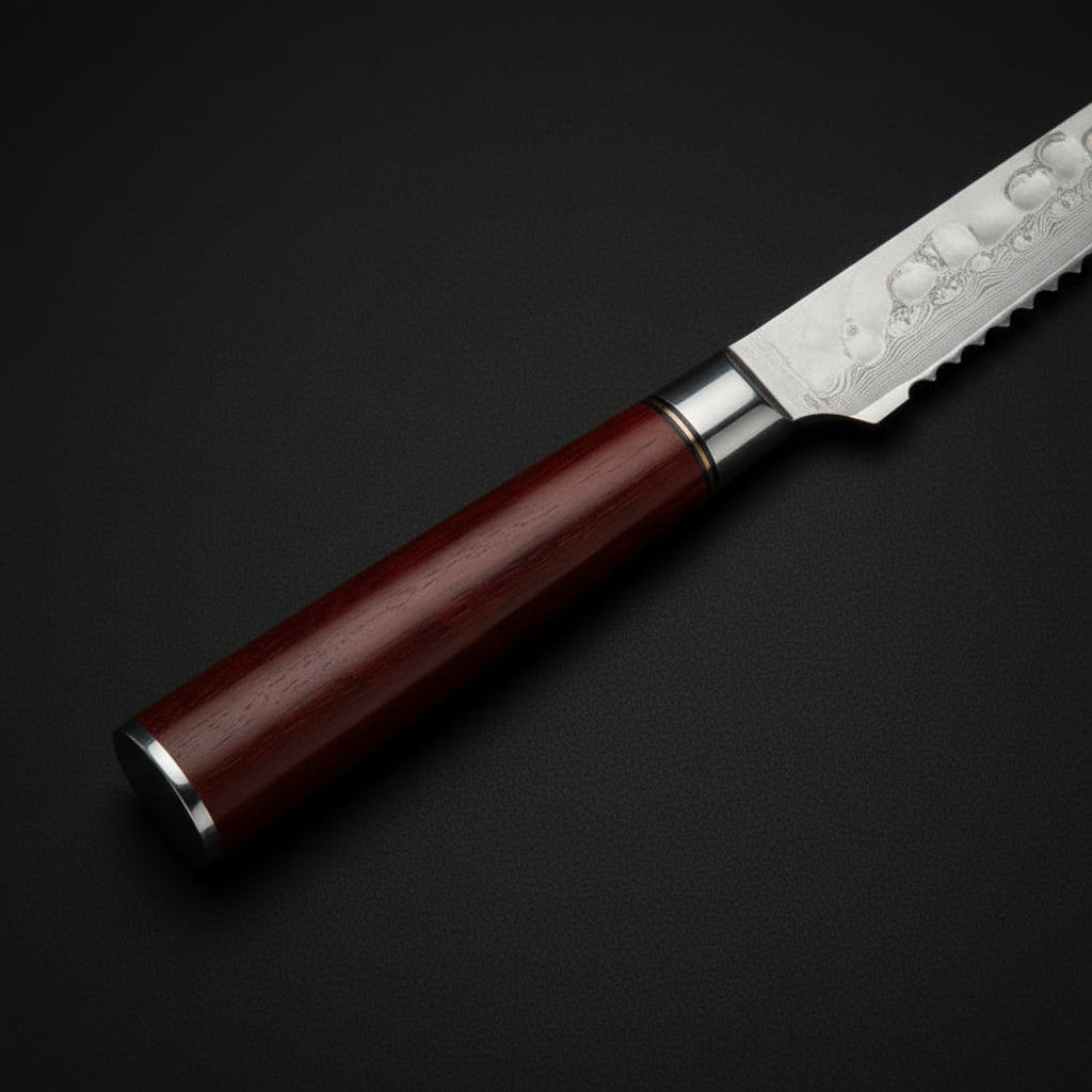 Couteau à Pain Sakoma | Couteau de Cuisine Japonais Précision | Kensei Kaizen™