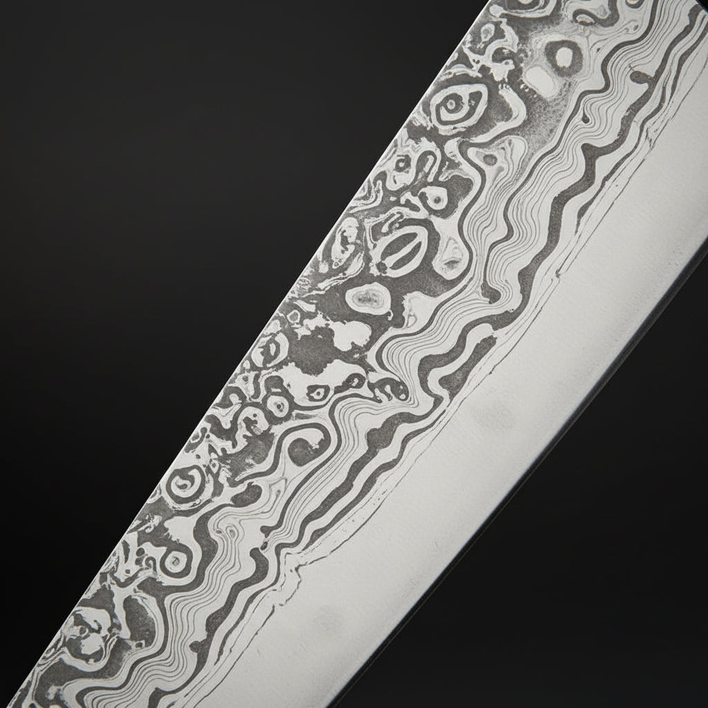 Couteau Japonais Santoku Nagoya | Couteau de Cuisine Japonais Polyvalent | Kensei Kaizen™