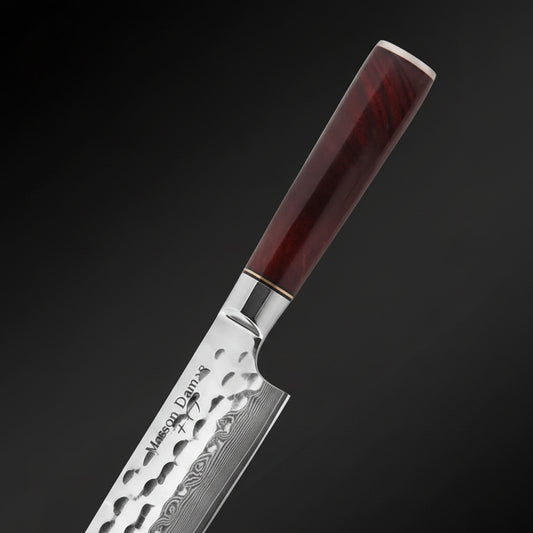 Couteau Japonais Santoku Sakoma | Couteau de Cuisine Japonais Polyvalent | Kensei Kaizen™