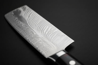 Set de 5 Couteaux Japonais Akita | Couteaux de Cuisine Japonais Damas | Collection Premium